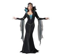 LADIES EVIL SORCERESS QUEEN COSTUME - LARGE