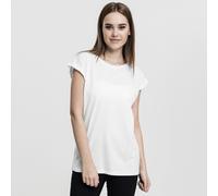 Ladies Extended Shoulder Tee blanc XL