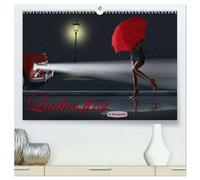 Ladies first by Mausopardia (hochwertiger Premium Wandkalender 2026 DIN A2 quer), Kunstdruck in Hochglanz: Frauen- Silhouetten, märchenhaft, romantisch und sexy im Retro Style