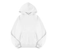 Ladies Hoodies Fleece Loose Hoodie Sweatshirt Long Sleeve Pocket Drop Shoulder Pullovers Top Fall Blouse Tops B-182
