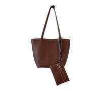 Ladies Leather Shoulder Bag with Detachable Purse Fashion Top Handle Tote for Daily Use and Giving 2025 Women Toted Bags for Work Fashion Satchel Handbags Big Shoulder Bag