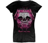 Ladies Metallica Wherever I May Roam Officiel Femmes Dames T-Shirt (X-Large)