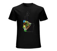Ladies of Canyon Joni Mitchell Jolk Print Unisex T-Shirts Men Tee Cotton Tops Black Shirt L