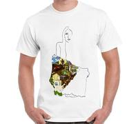 Ladies of Canyon Joni Mitchell Jolk Print Unisex T-Shirts Men Tee Cotton Tops White Shirt 3XL