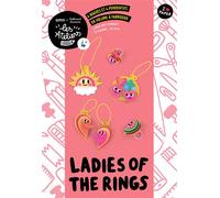 Ladies of the rings - 4 bagues et 4 pendentifs en volume à fabriquer - Collectif - Omy X Gallimard Jeunesse - Jeux livres objets