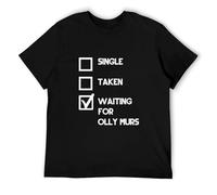 Ladies Olly Murs Tshirt - Black Single Taken Fan Clothing