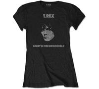 T-Rex - T-Shirt # XL Black Femmina # Dandy [Import]