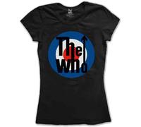 Ladies The Who Target Classic Autorisé Femmes Dames T-shirt