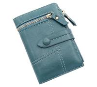 Ladies' Wallet Japanese Style Fragrant Zipper Money Trendy Zero Wallet Large Capacity Multi Card Wallet(F)