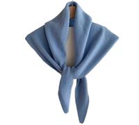 Ladies Wool Scarf - Wool Triangle Scarf Blue, Stylish Winter Wrap, Womens Winter Scarfs, Fashion Neckerchief | Scarff For Women, Ladies, Spring Outings, Outdoor Wear, Winterr Warmth, Fall Commutes