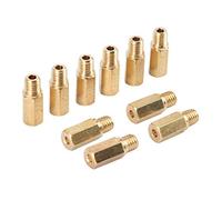 Ladieshow 10 Pièces Gicleur Carbu PWK, Kit de Gicleurs Principal de Carburateur Gicleurs Principal Carburateur Keihin, Gicleur Carburateur pour Keihin OKO PWK CVK PE 150cc 125cc GY6