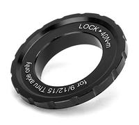 Ladieshow Centerlock Lock Ring, Bague de Verrouillage Centerlock, Jeu de Roues de Verrouillage Central, pour 9/12/15Mm Arbre de Baril Vélo de Montagne