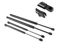 Ladieshow Vérins à Gaz Coffre De Hayon, Lot de 4 Support ressort avec hayon fenêtre arrière compatible avec Nissan Pathfinder R51 05-12