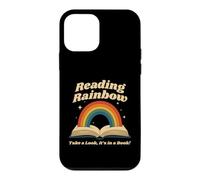Lading Book Lover Rainbow Jette Un œil dans Un Livre Coque pour iPhone 12 Mini