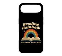 Lading Book Lover Rainbow Jette Un œil dans Un Livre Coque pour iPhone Air