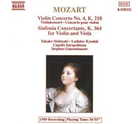 Ladislav Kyselak Violin Concerto No. 4, Sinfonia Concertante (Gunzenhauser) (CD)
