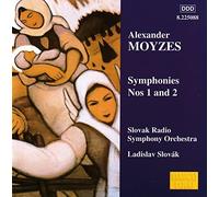 Ladislav Slovak – Moyzes : Symphonies n° 1 et 2