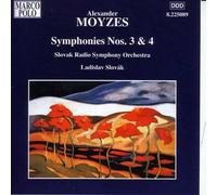 Ladislav Slovak – Moyzes : Symphonies n° 3 et 4