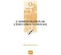 L'administration de l'Éducation nationale