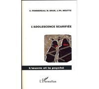 L'adolescence scarifiée - Jean-Philippe Moutte - L'harmattan - broché - Etude