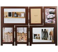 LADONNA Radon'na Photo Frame Avanti multifaceted 2L × 2 L × 4 Dark Brown MA-63-60-DBR