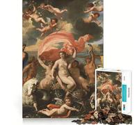 L'Adoration des Rois Mages Puzzle 1000 pièces pour Adultes Jeu Intelligent d'intérieur Découpe précise 50x75cm