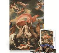 L'Adoration des Rois Mages Puzzle 1000 pièces pour Adultes Jeu Intelligent d'intérieur Découpe précise 50x75cm