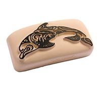 LaDot - Tampon tatouage Dauphin géant en céramique, tatouage temporaire sans aiguille, hypoallergénique et résistant à l’eau, idéal pour enfants et adultes