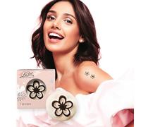LaDot Tatouage Temporaire pour Enfants et Adultes, Faux Tatouage Doux pour la Peau, Tampon de Tatouage Ephemere pour le Corps et le Bras, Résistant à l'Eau, Fleur
