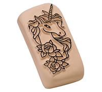 LaDot - Tampon tatouage Licorne géante en céramique, tatouage temporaire sans aiguille, hypoallergénique et résistant à l’eau, idéal pour enfants et adultes