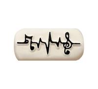 LaDot Tampon Céramique LEBENSLINIE Taille M pour Enfants et Adultes Tatouages temporaires doux pour la peau Tampon de tatouage sans aiguilles pour le corps et le bras Nombreux motifs disponibles