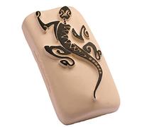 LaDot - Tampon tatouage Salamandre géante en céramique, tatouage temporaire sans aiguille, hypoallergénique et résistant à l’eau, idéal pour enfants et adultes