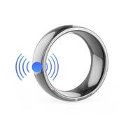 LadPumly Bague Intelligente Nouvelle Technologie NFC ID IC M1 Bague Magique for Android iOS Windows NFC Phone Man Accessoires De Bijoux Intelligents R4(10#)