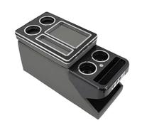 LADPZJNW boîte Rangement Centrale pour Toyota pour Proace pour Verso 2016-2023 Ensemble Garde-Corps Avant Accoudoir Central Professionnel Coffre Rangement(B Gray)