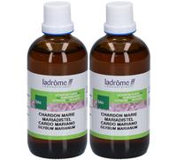 Ladrôme Chardon Marie Extrait de Plantes Fraîches Bio Fluide 2x100 ml