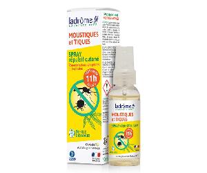 Ladrôme Été Insecte Spray Anti-Moustiques et Tiques 50ml