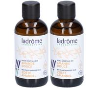 Ladrôme Huile Végétale d'Amande douce Bio 2x100 ml