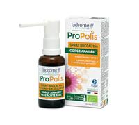 LADROME LABORATOIRE Spray Buccal Propolis Gorge Apaisée Bio 30ml - Synergie Propolis Brune et Verte, Miel et 5 Plantes, Fabriqué en France - Lot de 3