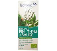 Ladrôme Sirop Pin, Thym et Sauge Bio 150 ml