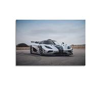 LADV Hypercar Poster pour Koenigsegg One1 Voiture de sport de course Peinture décorative sur toile 50 x 75 cm