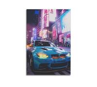 LADV JDM Poster de voiture de course de style BMW E92 M3 - 30 x 45 cm