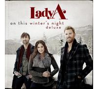 Lady A On This Winter's Night Deluxe Red (Vinyl)