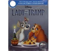 Lady and the Tramp Signature Collection SteelBook Blu-ray/DVD + Digital Disney