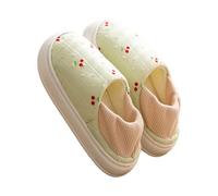 Lady Apparel Pantoufles de Noël pour Halloween, Noël, vacances, maison, pantoufles pour femme, pantoufles pelucheuses pour l'extérieur et l'intérieur, claire, 37 EU