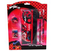 Lady Bug Miraculous - Set de Papeterie avec Trousse (CYP Imports gs-406-lb)