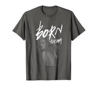 Lady Gaga Born This Way Musique par Bravado T-Shirt, Homme, Asphalte, S