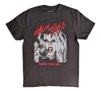Lady Gaga Born This Way Photo T Shirt Size M