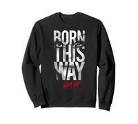 Lady Gaga Born This Way Text Music by Rock Off Sweatshirt