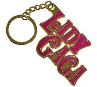 Lady Gaga Swirly Logo Keychain Size One Size
