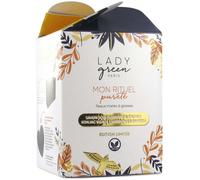 Lady Green Savon Soin Purifiant Bio 100 g + Éponge Konjac Charbon de Bambou - Pains de savon - Pharmacie en ligne LaSante.net